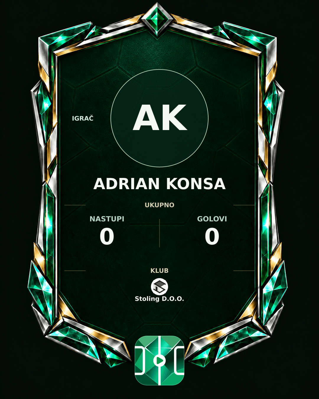 PLAYGRND grafika profila Adrian Konsa