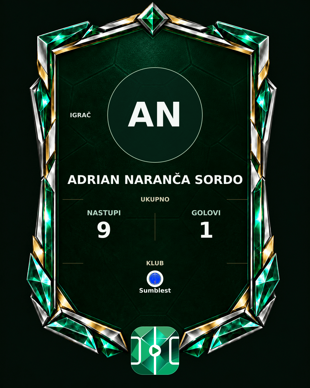 PLAYGRND grafika profila Adrian Naranča Sordo