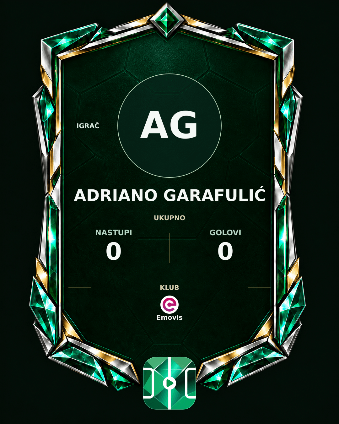 PLAYGRND grafika profila Adriano Garafulić