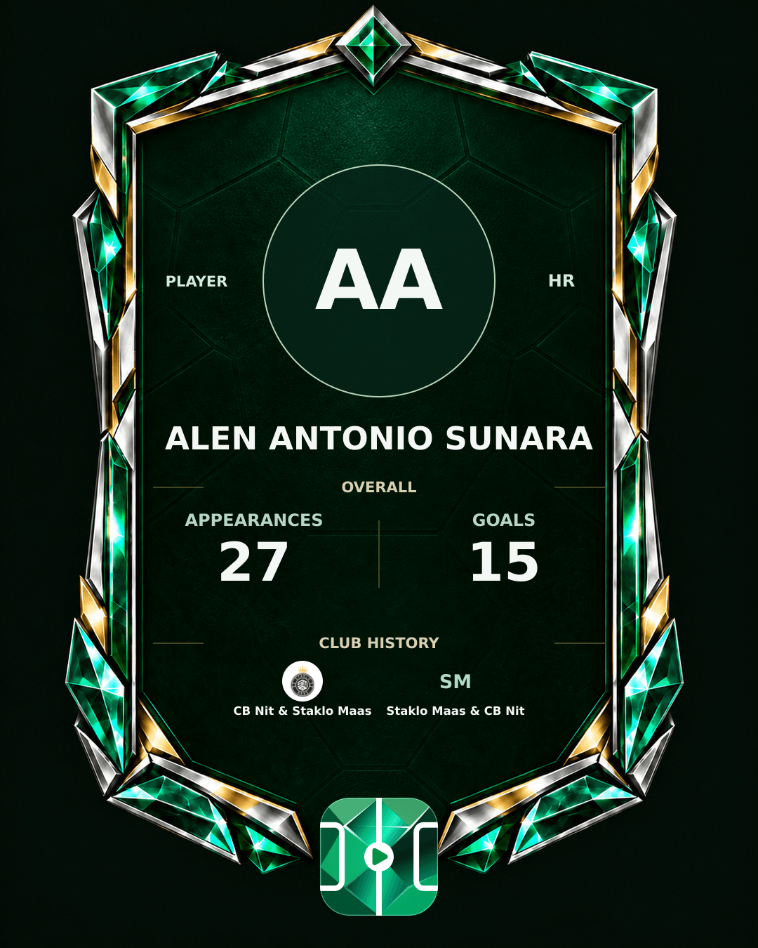 Alen Antonio Sunara's PLAYGRND profile graphic