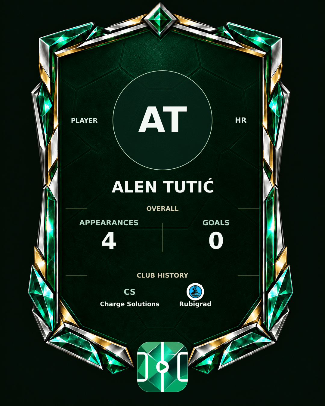 Alen Tutić's PLAYGRND profile graphic