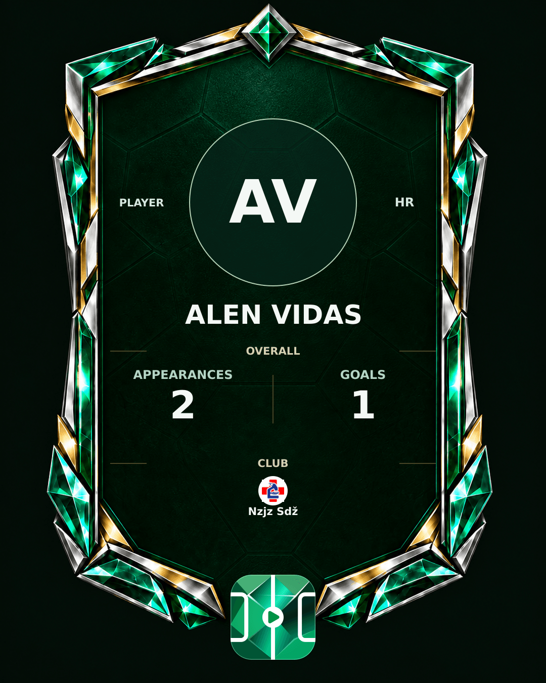 Alen Vidas's PLAYGRND profile graphic