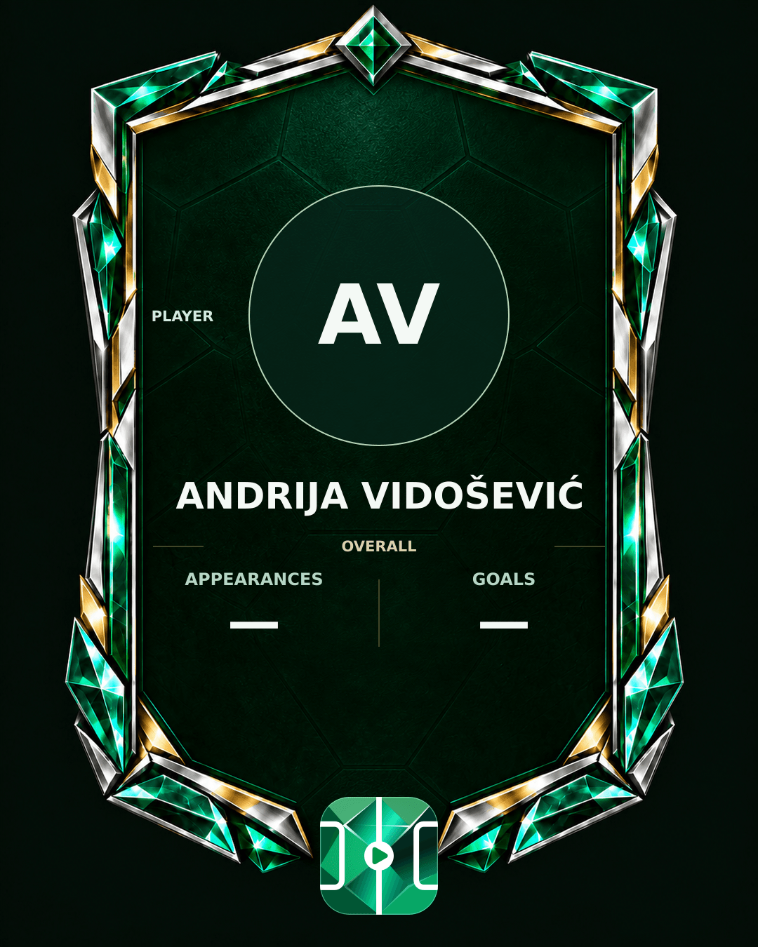 Andrija Vidošević's PLAYGRND profile graphic
