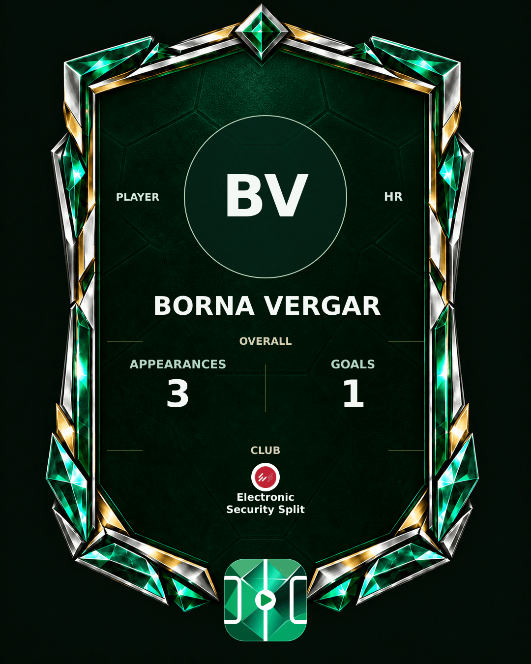 Borna Vergar's PLAYGRND profile graphic