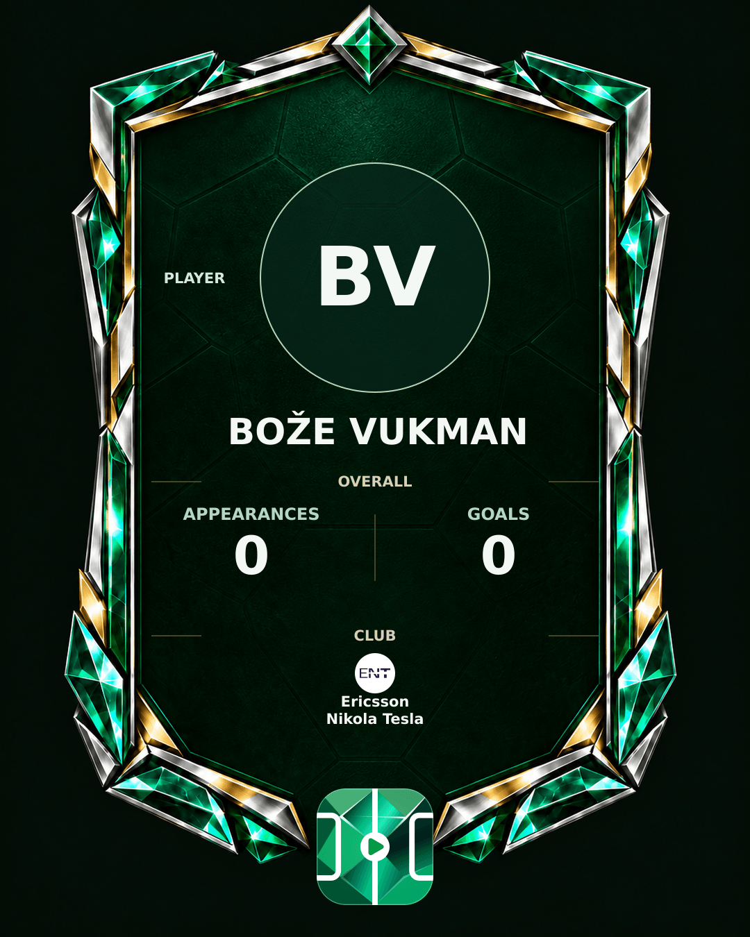 Bože Vukman's PLAYGRND profile graphic