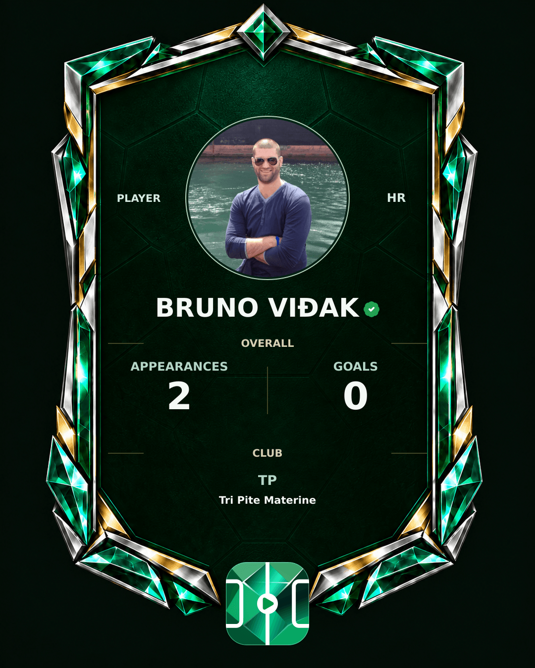 Bruno Viđak's PLAYGRND profile graphic