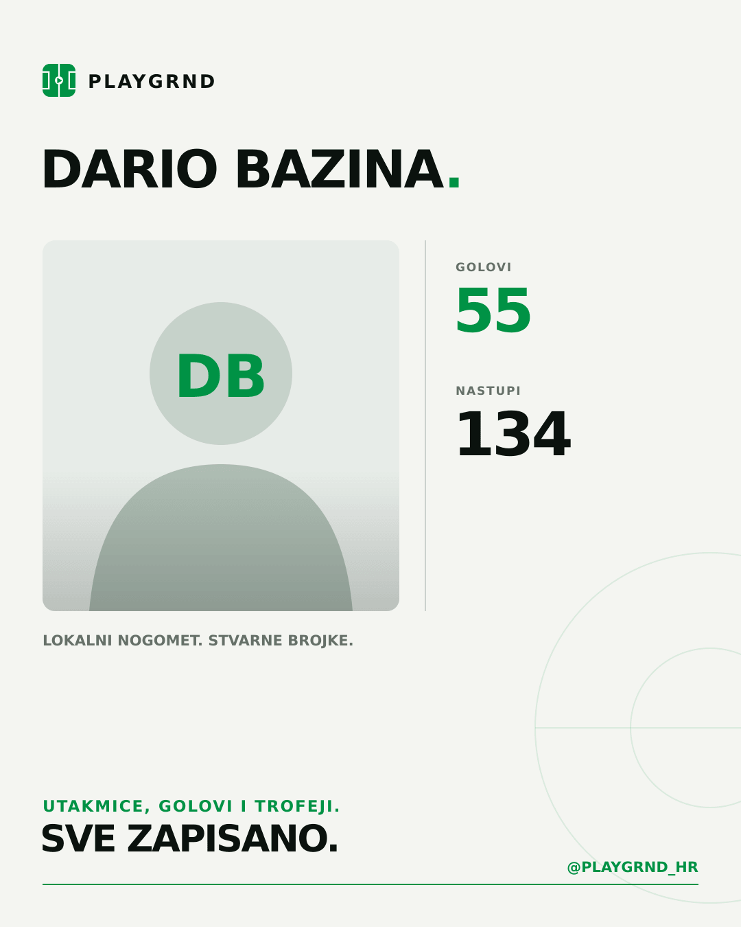 Dario Bazina's PLAYGRND profile graphic