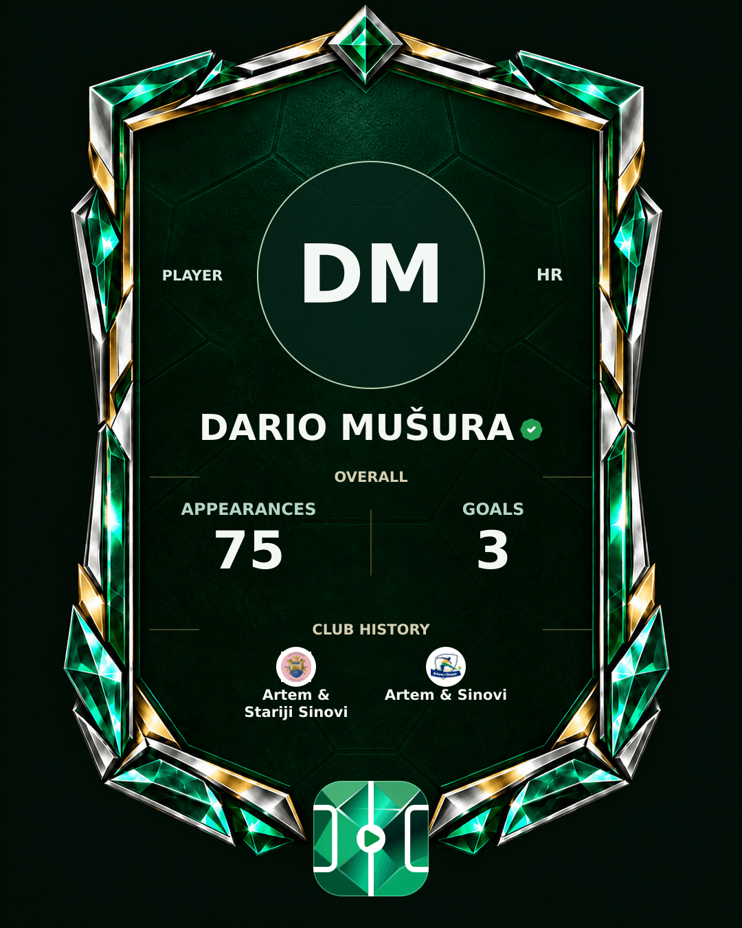 Dario Mušura's PLAYGRND profile graphic