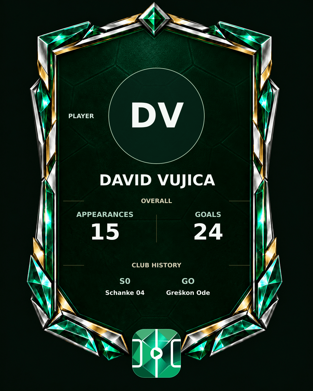 David Vujica's PLAYGRND profile graphic