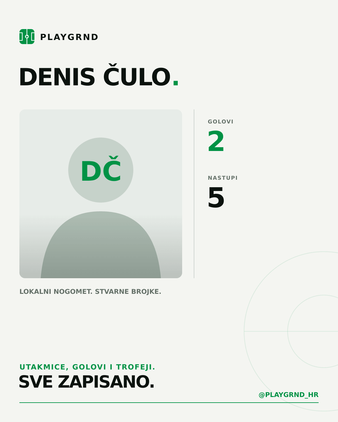 Denis Čulo's PLAYGRND profile graphic