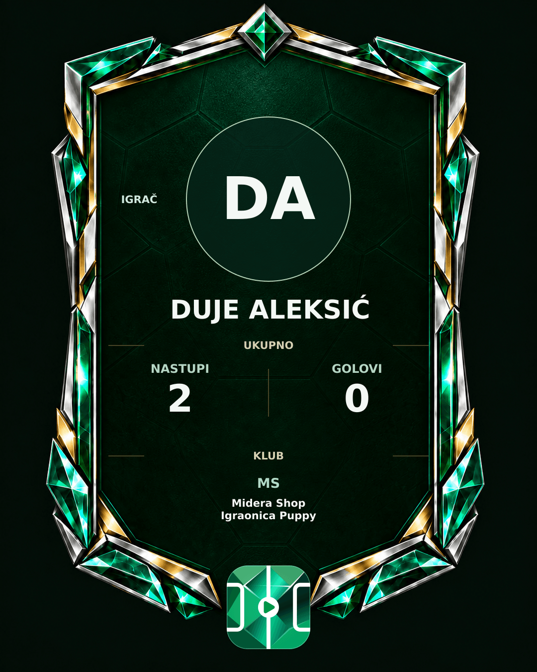 PLAYGRND grafika profila Duje Aleksić