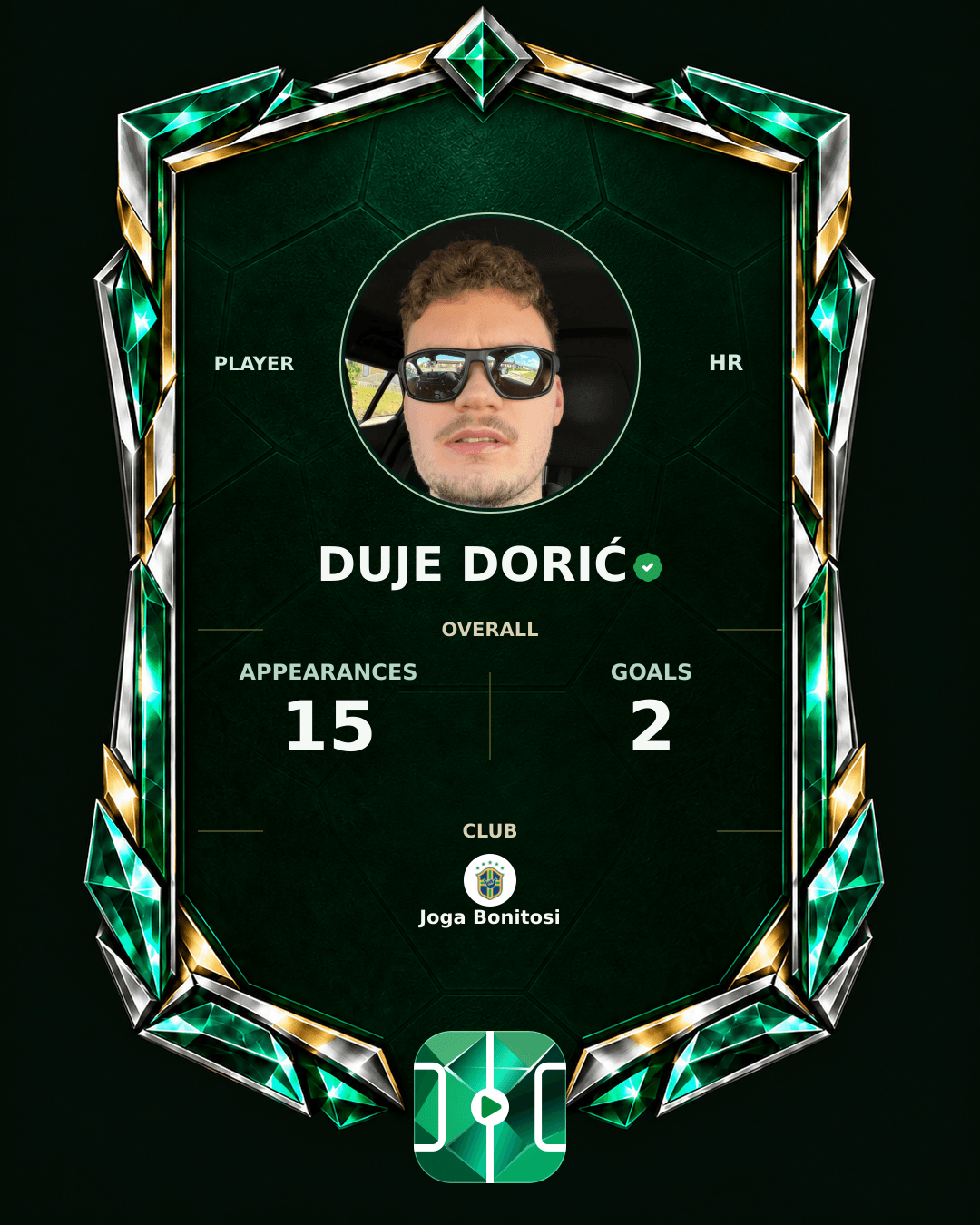 Duje Dorić's PLAYGRND profile graphic