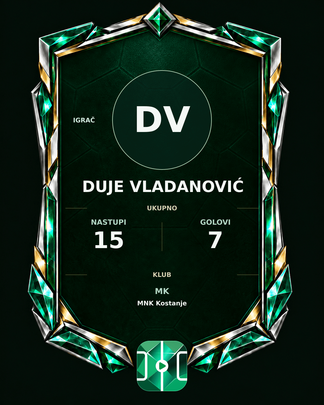 PLAYGRND grafika profila Duje Vladanović