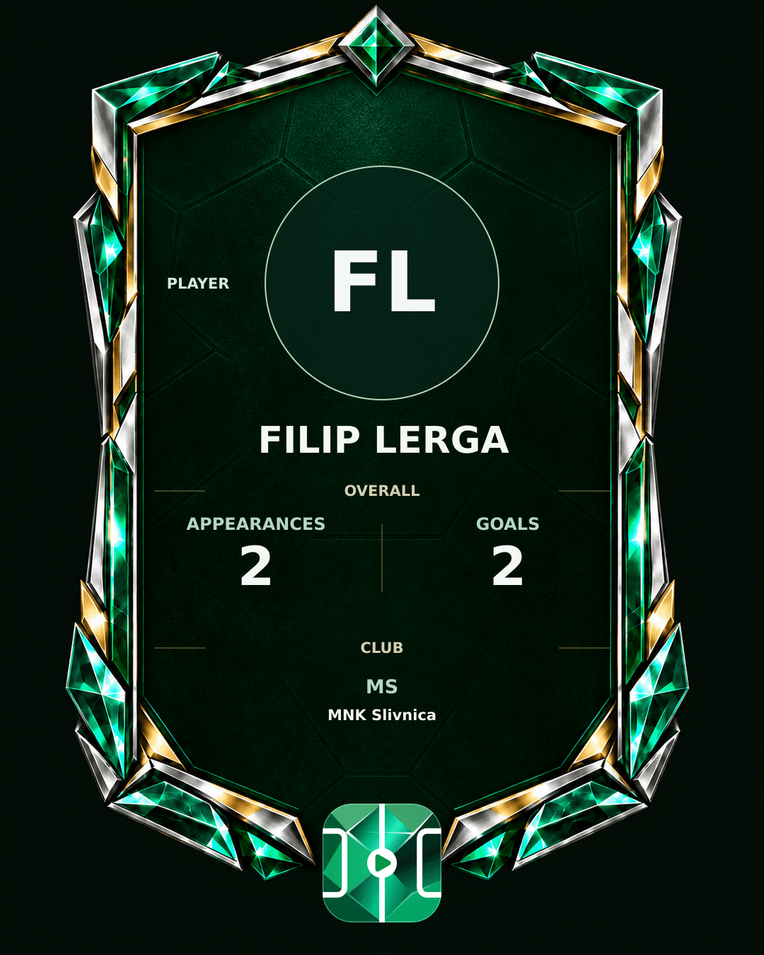 Filip Lerga's PLAYGRND profile graphic