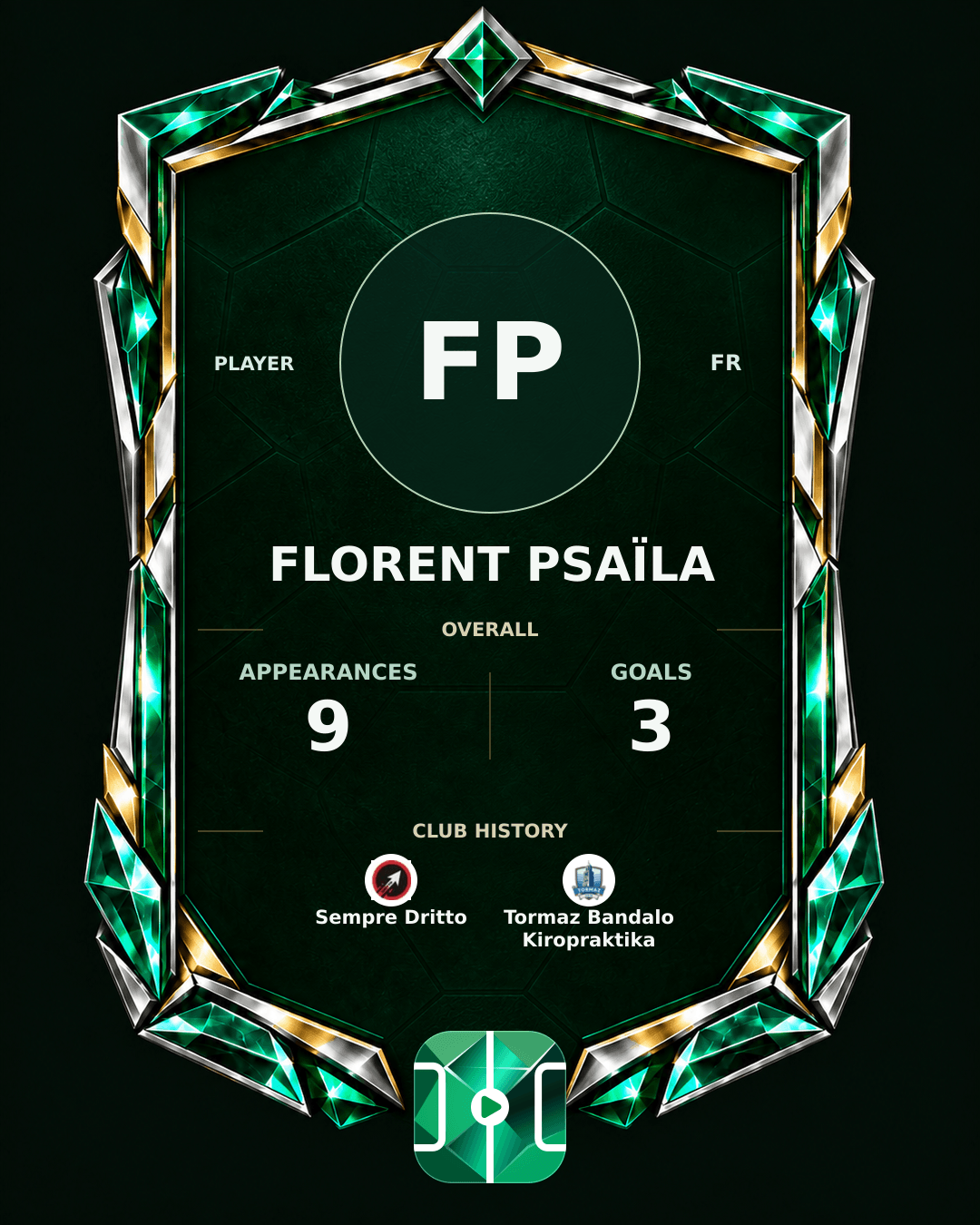 Florent Psaïla's PLAYGRND profile graphic