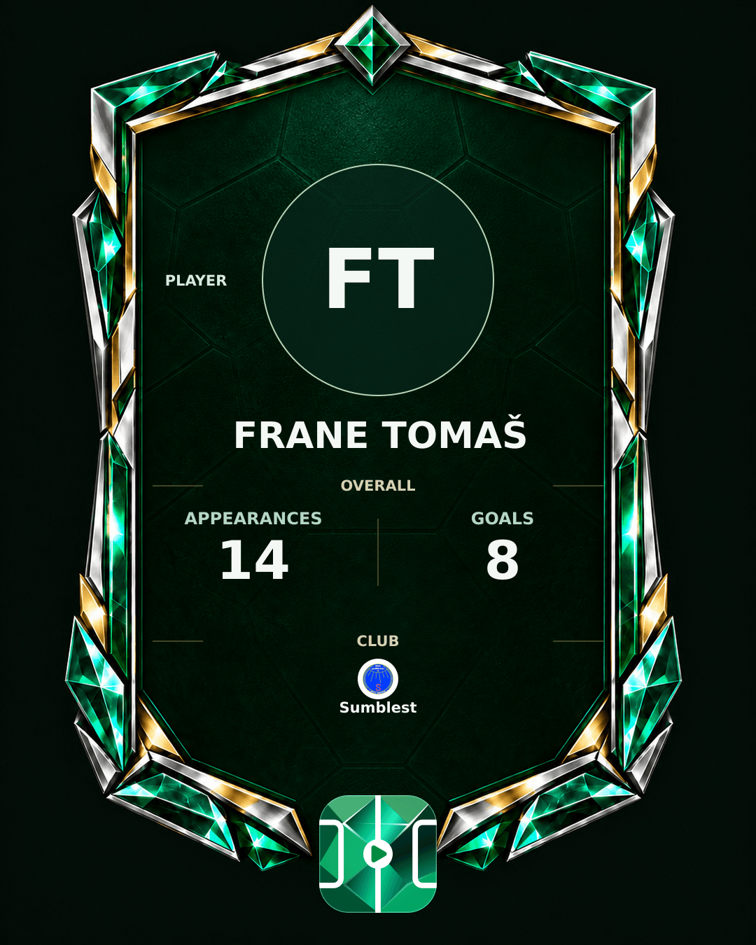 Frane Tomaš's PLAYGRND profile graphic