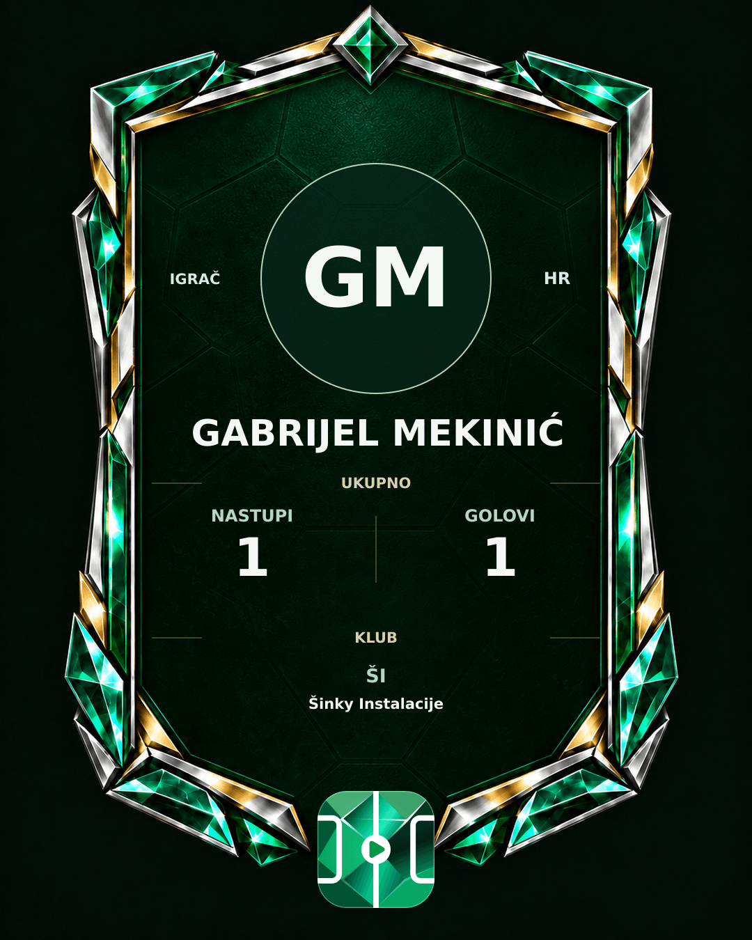 PLAYGRND grafika profila Gabrijel Mekinić