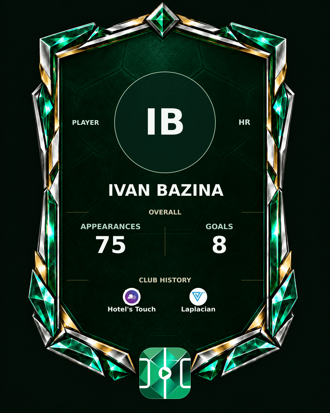 Ivan Bazina's PLAYGRND profile graphic