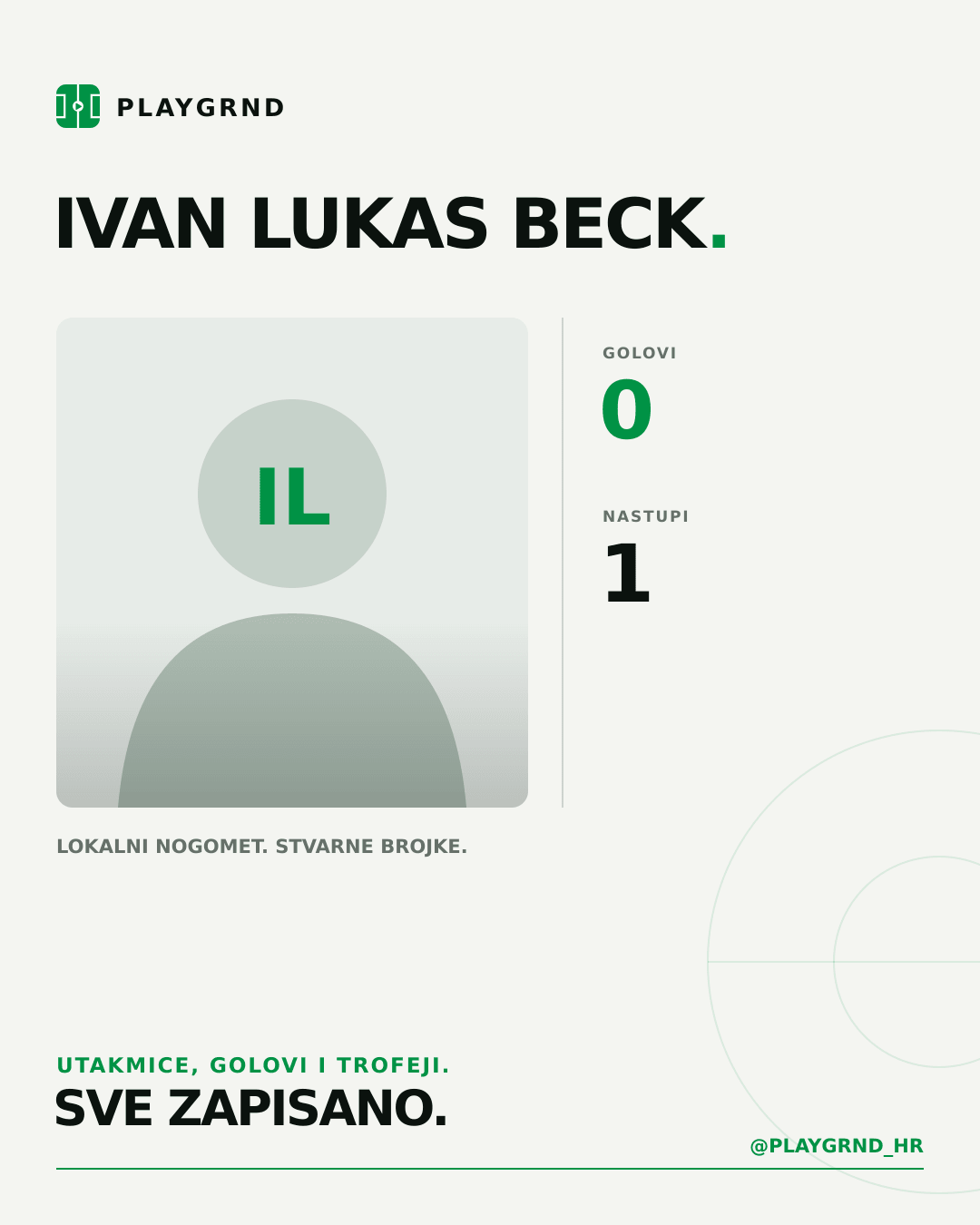 PLAYGRND grafika profila Ivan Lukas Beck