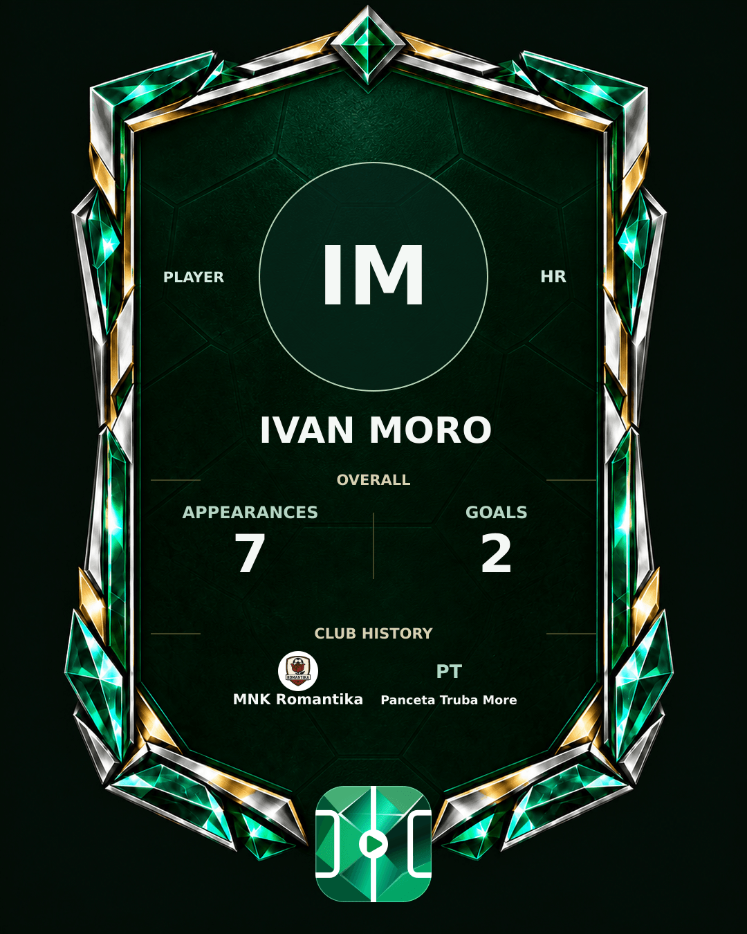 Ivan Moro's PLAYGRND profile graphic