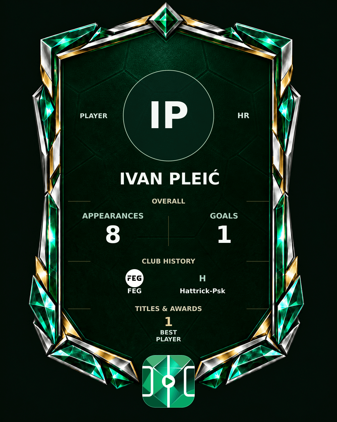 Ivan Pleić's PLAYGRND profile graphic
