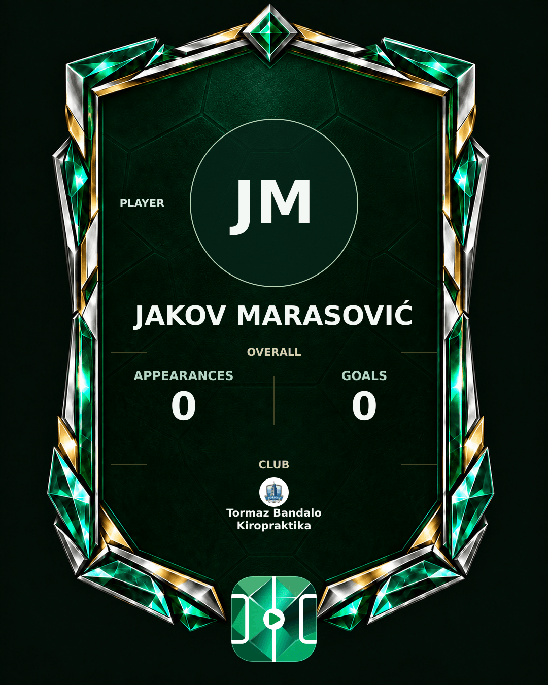 Jakov Marasović's PLAYGRND profile graphic