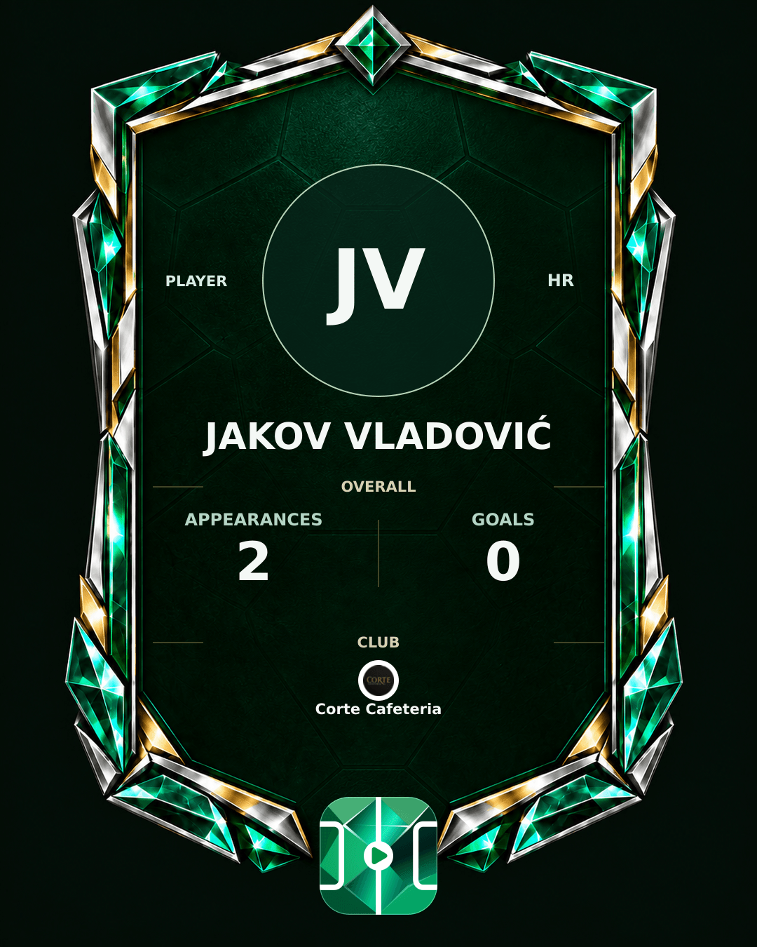Jakov Vladović's PLAYGRND profile graphic