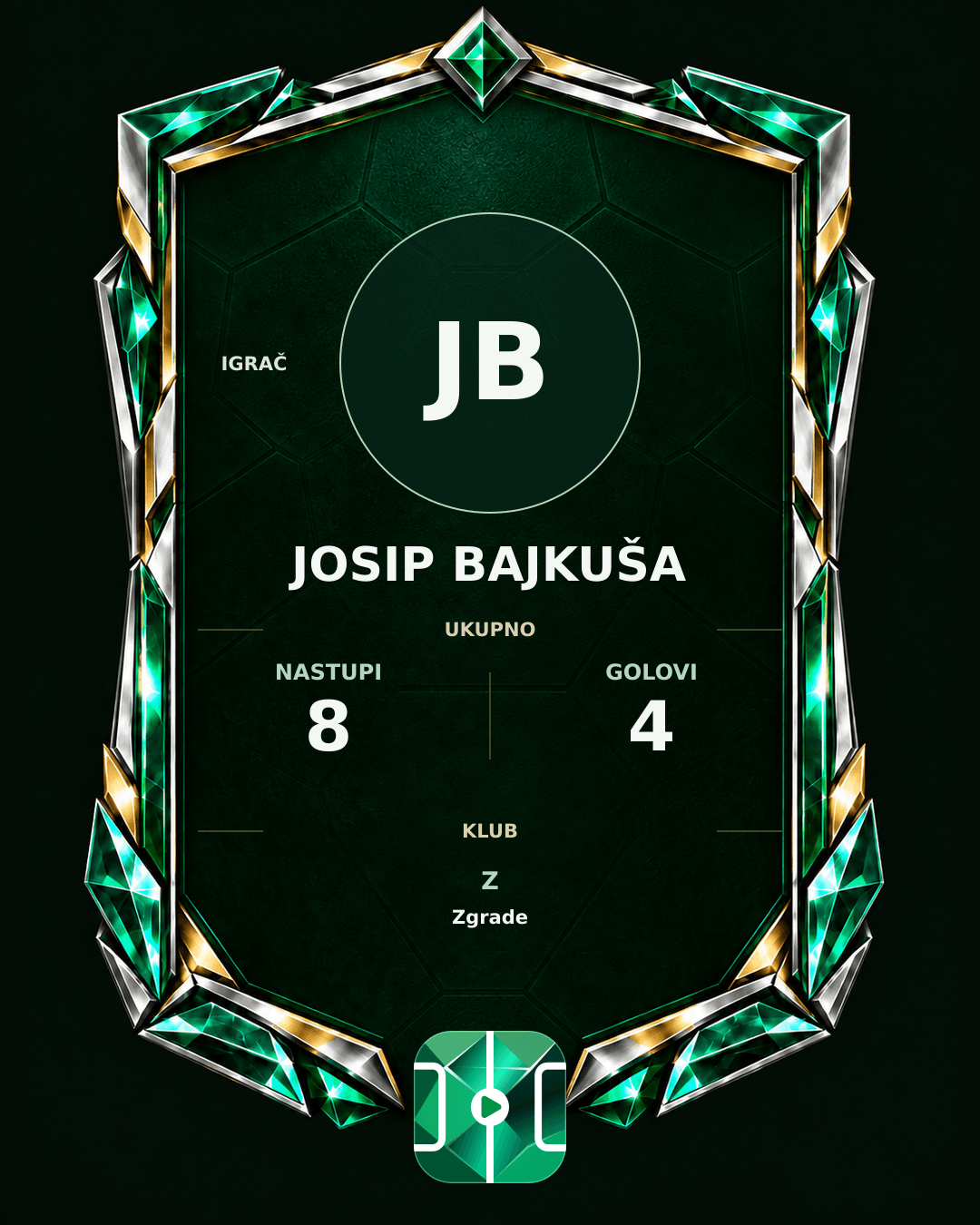 PLAYGRND grafika profila Josip Bajkuša