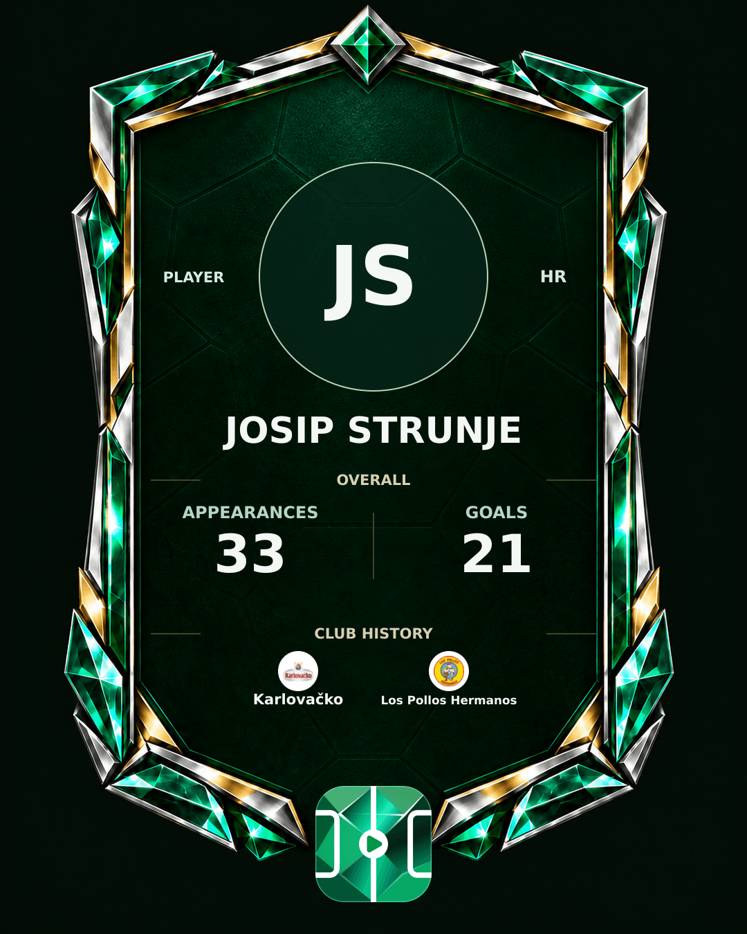 Josip Strunje's PLAYGRND profile graphic