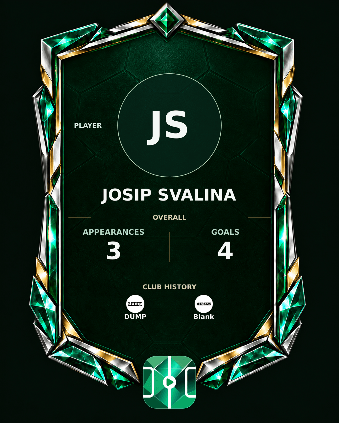 Josip Svalina's PLAYGRND profile graphic