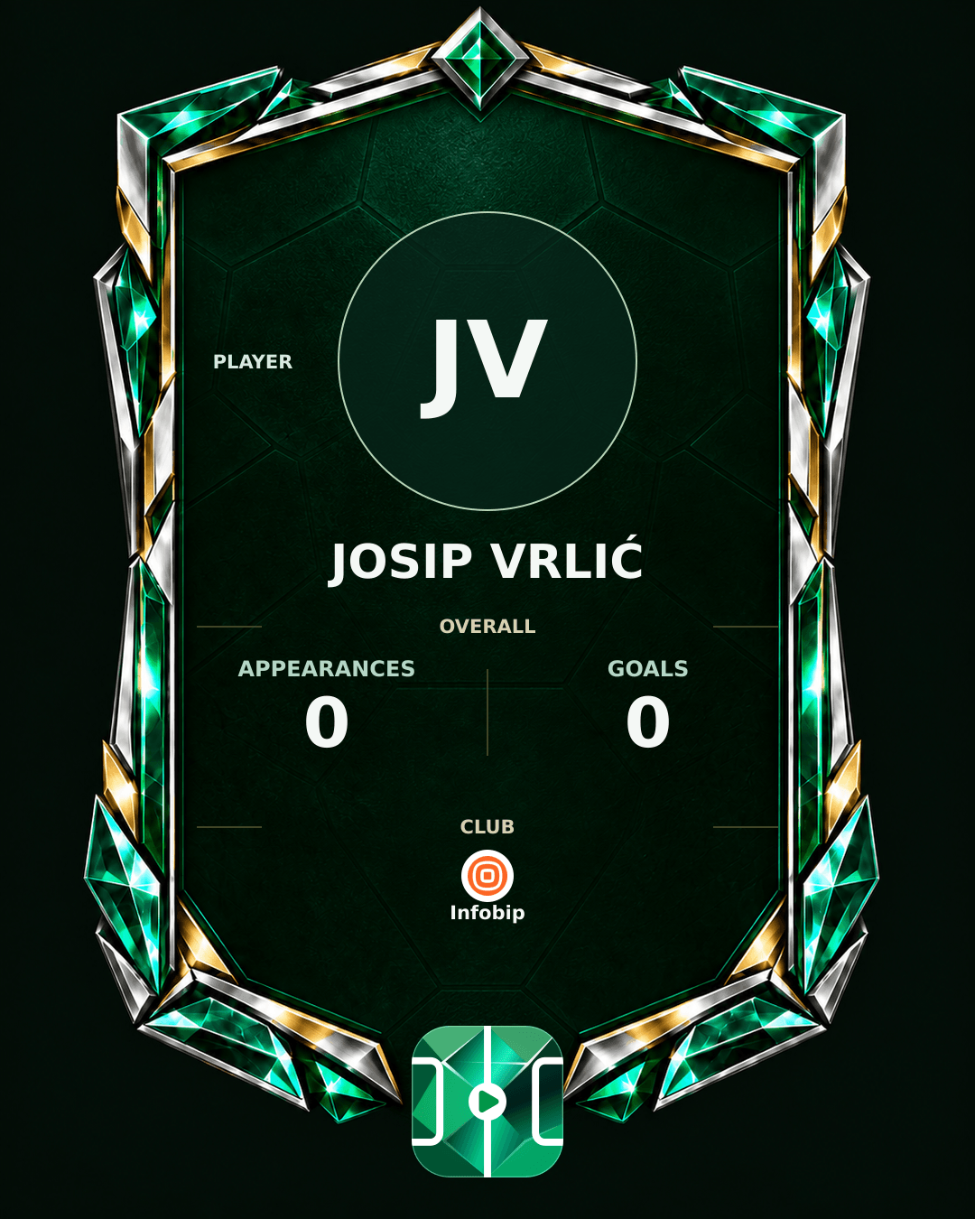Josip Vrlić's PLAYGRND profile graphic