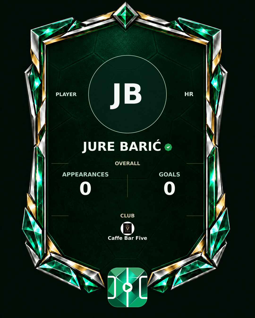 Jure Barić's PLAYGRND profile graphic