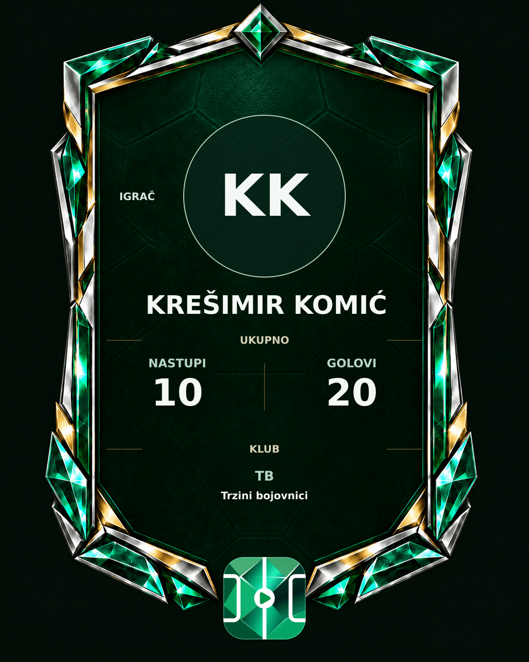 PLAYGRND grafika profila Krešimir Komić