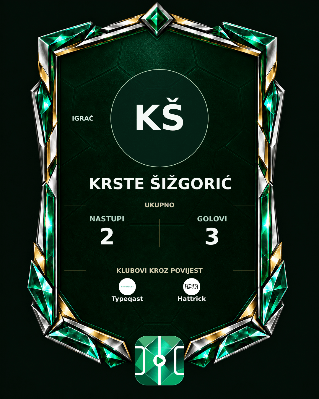 PLAYGRND grafika profila Krste Šižgorić