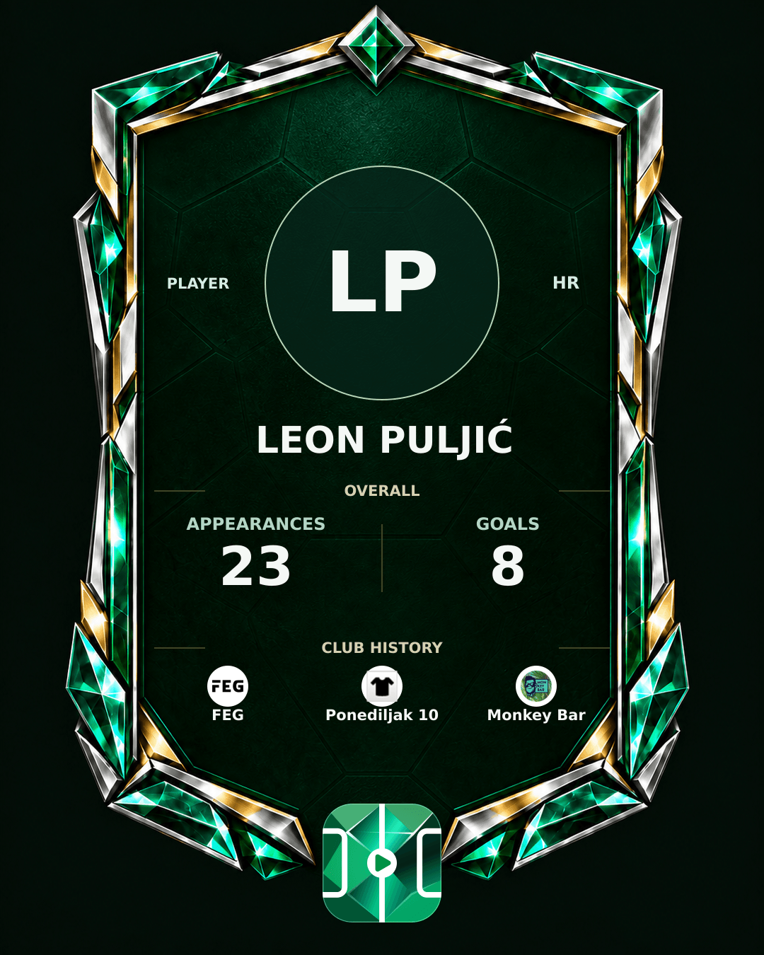 Leon Puljić's PLAYGRND profile graphic