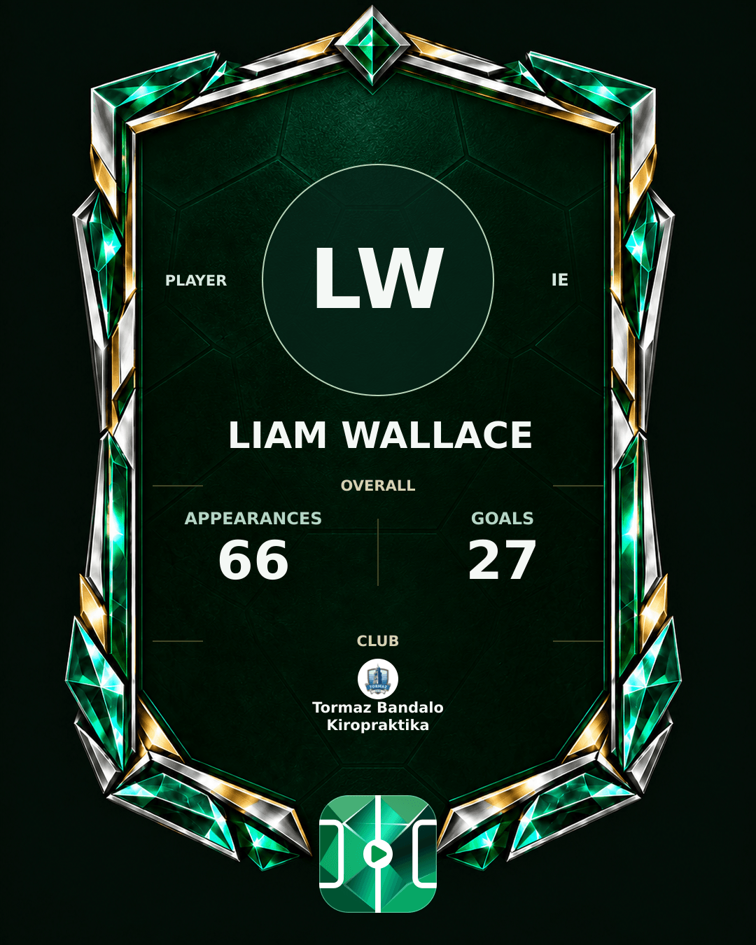 Liam Wallace's PLAYGRND profile graphic