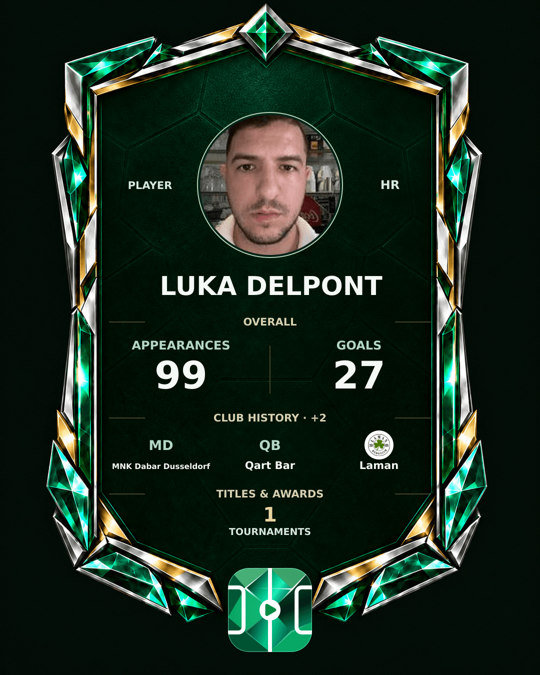 Luka Delpont's PLAYGRND profile graphic
