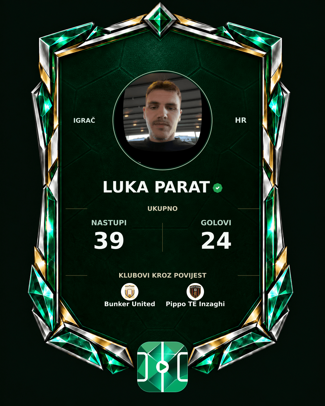 PLAYGRND grafika profila Luka Parat