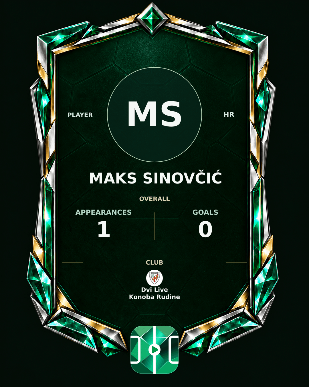 Maks Sinovčić's PLAYGRND profile graphic