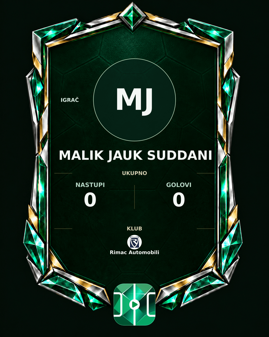 PLAYGRND grafika profila Malik Jauk Suddani