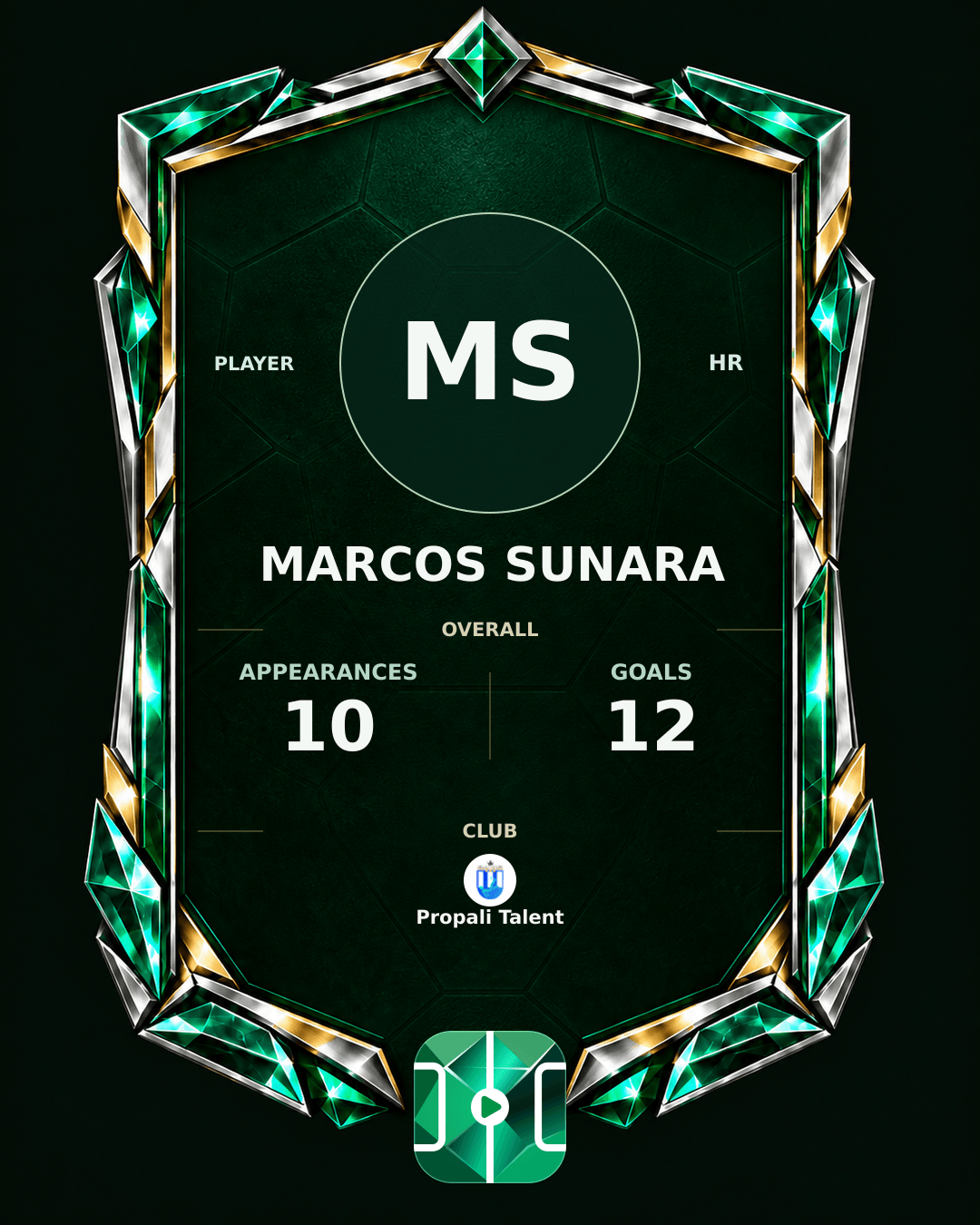 Marcos Sunara's PLAYGRND profile graphic