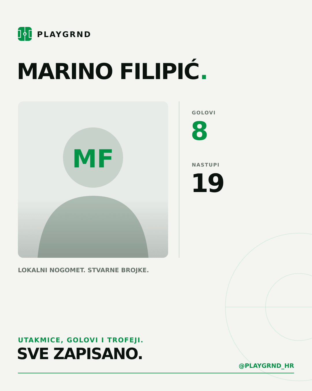 PLAYGRND grafika profila Marino Filipić