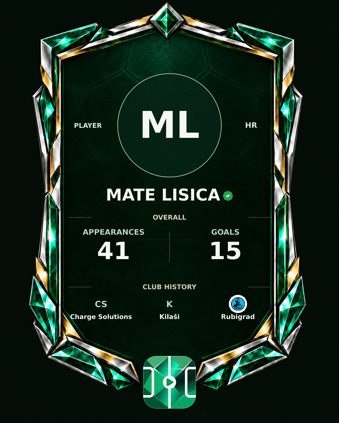 Mate Lisica's PLAYGRND profile graphic