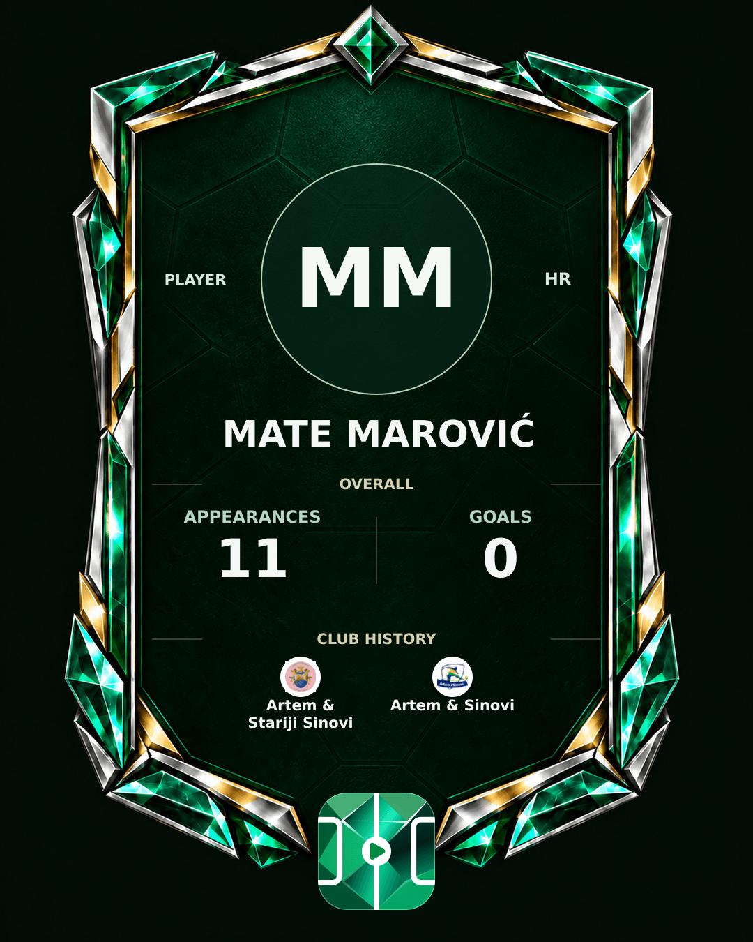 Mate Marović's PLAYGRND profile graphic