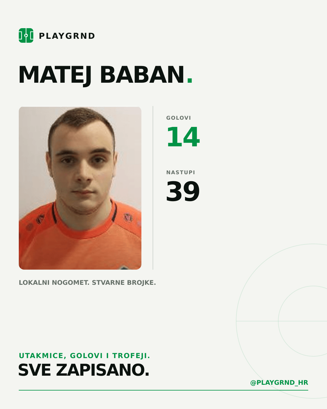 PLAYGRND grafika profila Matej Baban