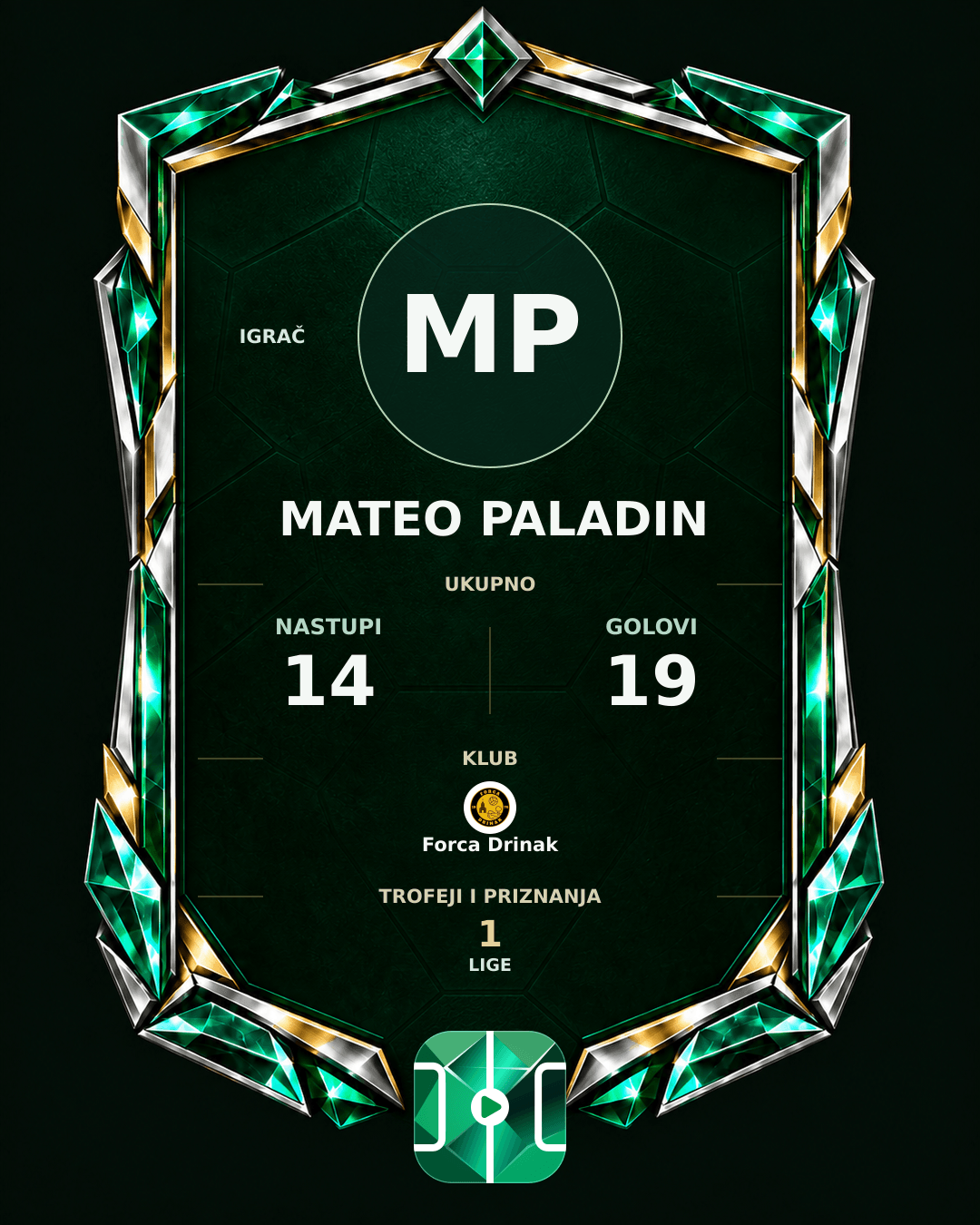 PLAYGRND grafika profila Mateo Paladin