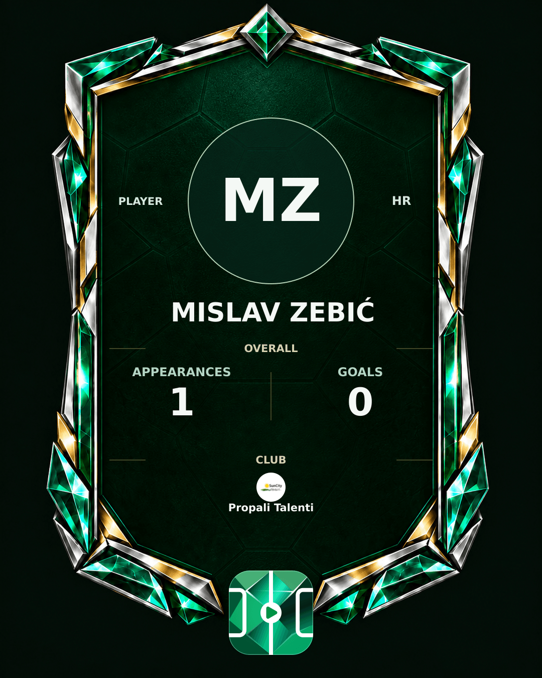 Mislav Zebić's PLAYGRND profile graphic
