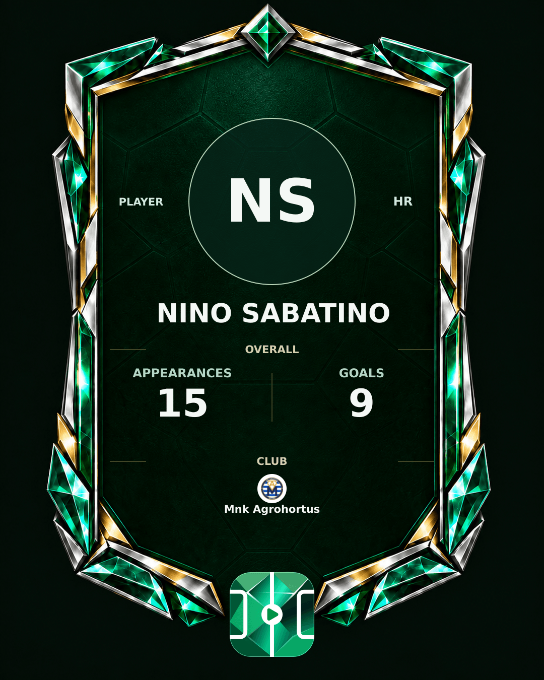 Nino Sabatino's PLAYGRND profile graphic