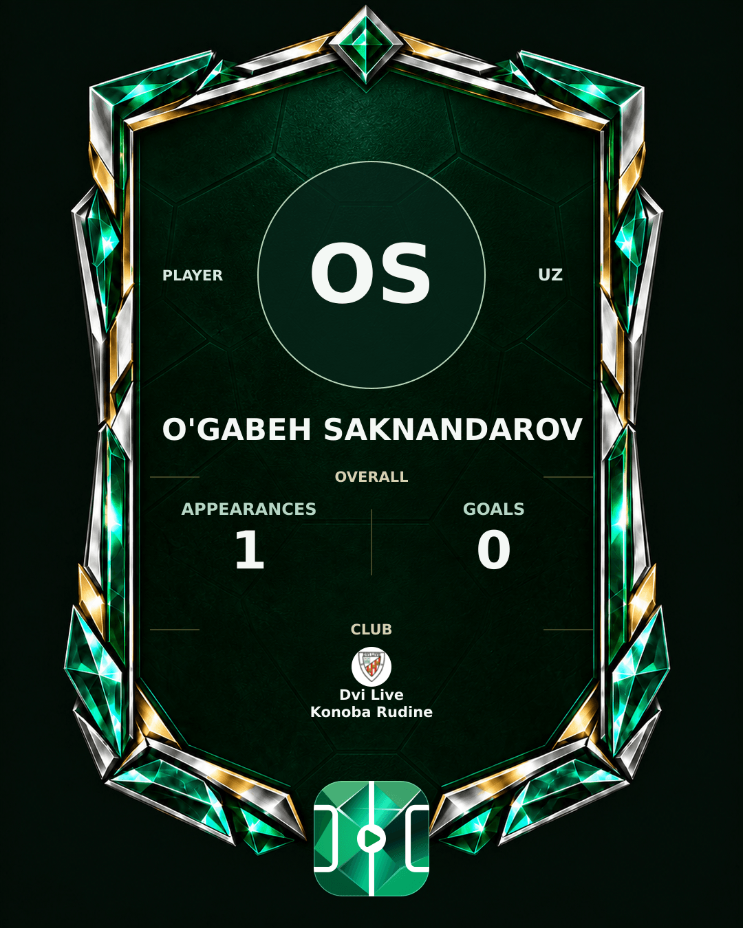 O'Gabeh Saknandarov's PLAYGRND profile graphic