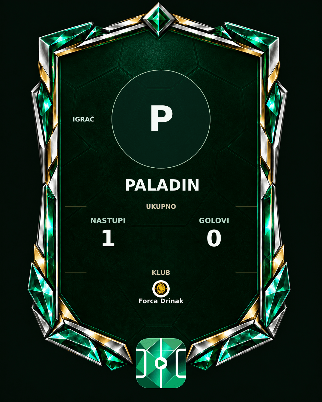 PLAYGRND grafika profila Paladin